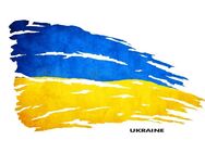 Solidarität Pray Freiheit Ukraine Aufkleber - Wuppertal