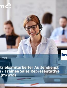Junior Vertriebsmitarbeiter Außendienst (Industrie) / Trainee Sales Representative (Industry) (m/w/d) - Steinheim