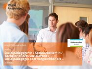 Sozialpädagoge*in / Sozialarbeiter*in / Bachelor of Arts Sozialarbeit / Sozialpädagogik oder vergleichbar als Jugendpfleger*in im Fachdienst Hilfen im Übergang - Heide