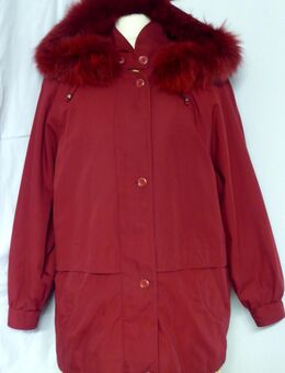 Damen Winterjacke, bordeaux rot, Gr. 42 - Gütersloh