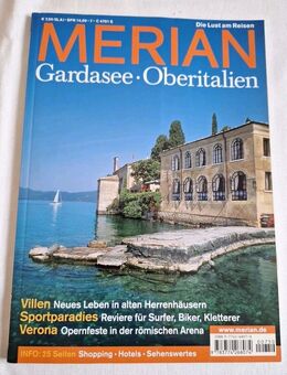 Merian Gardasee und Oberitalien Villen Reisemagazin Reiseführer Reisen Magazin - Essen