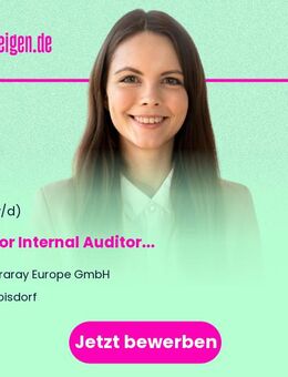 Senior Internal Auditor (m/w/d) - Troisdorf