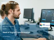 Head of Digital Transformation - Stuttgart