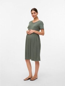 Mamalicious Jerseykleid MLMIA SS JRS ABK SKATER DRESS NOOS Sommerkleid