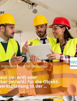 Bauingenieur (m/w/d) oder Bautechniker (m/w/d) für die Objekt- und Tragwerksplanung in der Bauwerksinstandsetzung - Wettstetten
