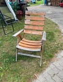 Stuhl, Holzstuhl Liegestuhl Gartenstuhl Klappstuhl in 88696