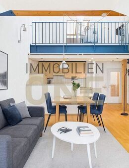 Helle 2,5-Zimmer Galeriewohnung mit Balkon und Tiefgaragenstellplatz - Nittendorf (Markt)