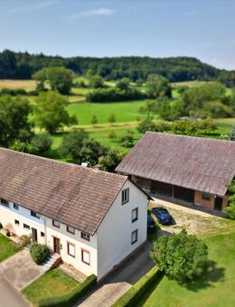 Großzügiges Anwesen mit Doppelhaus, Scheune & 5.170 m² Grundstück in Gottmadingen-Bietingen - Gottmadingen