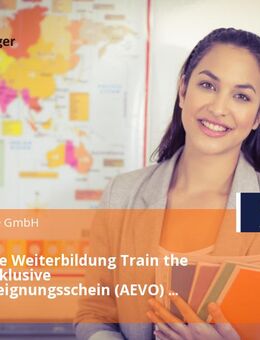 Geförderte Weiterbildung Train the Trainer inklusive Ausbildereignungsschein (AEVO) (m/w/d) - Dortmund