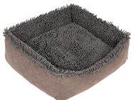 TIAKI Hundebett Chenille - L 85 x B 80 x H 22 cm