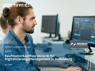 Kaufmann/Kauffrau (m/w/d) für Digitalisierungsmanagement in Ausbildung - Ulm