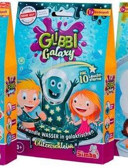 SIMBA Badespielzeug Glibbi 3er Set Galaxy, Boom, Blubber