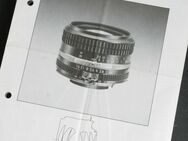 Nikon Nikkor 50mm f/1.4 Gebrauchsanleitung Faltblatt Bedienungsanleitung; gebr. - Berlin