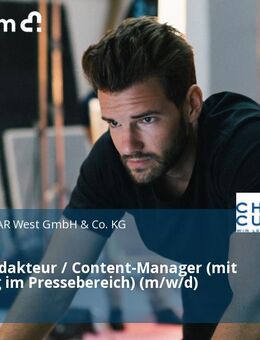 Online-Redakteur / Content-Manager (mit Erfahrung im Pressebereich) (m/w/d) - Weeze