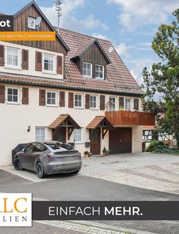Zwei mit Charme und XXL-Scheune - FALC Immobilien Heilbronn - Bretzfeld
