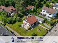 . GRUNDSTÜCK MIT ALTBESTAND - NEUBAU: EFH, ZFH oder DH mit Südausrichtung . - Gauting