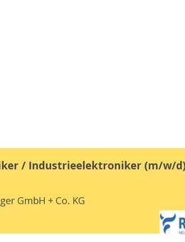 Mechatroniker / Industrieelektroniker (m/w/d) - Aalen