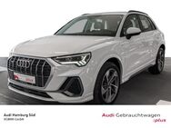 Audi Q3, 40 TDI S line quattro, Jahr 2022 - Hamburg