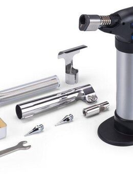 Bosch Home & Garden Lötkolben »VersaFlame« (2200-5), Gas, Piezo, Tankinhalt 34ml, Multifunktionaler Butangas Lötkolben