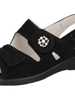 Waldläufer Kara-Soft Riemchensandale, Sommerschuh, Sandalette, Keilabsatz, mit Klettverschlüsse, K-Weite