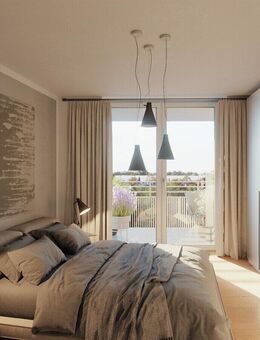 3-Zimmer-Neubau mit Bergpanorama im 11.OG - München
