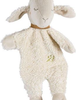 Fehn Handpuppe FehnNATUR, Schaf, Schmusetuch und Handpuppe in Einem