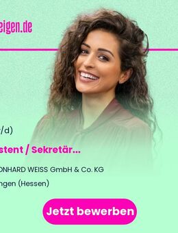 Assistent / Sekretär (m/w/d) - Langen (Hessen)
