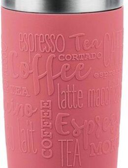 Emsa Thermobecher Travel Mug Classic, mit 360°-Trinköffnung, Edelstahl, Kunststoff, Silikon, 4h heiß, 8h kalt - 360 ml / 6h heiß, 12h kalt - 500 ml, 100% dicht