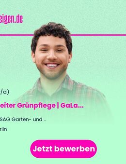 Bauleiter (m/w/d) Grünpflege | GaLa - Berlin