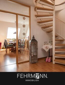 Charmante Maisonettewohnung mit Loggia und Einbauküche - zur Miete! - Papenburg
