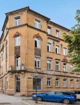 Attraktives Immobilienpaket am Bünauplatz. Vermietete Ladeneinheit & DG-Rohling. - Dresden