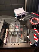 Carrera Bahn mit 2 Autos und viel Zubehör in 35428