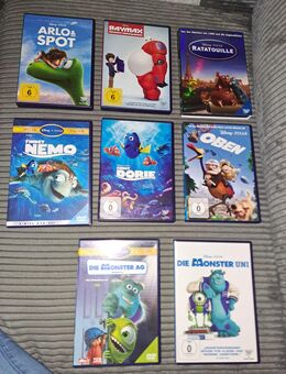 Kinderfilme, Animation, Disney, Illumination, usw. DVDS - Reinhardshagen