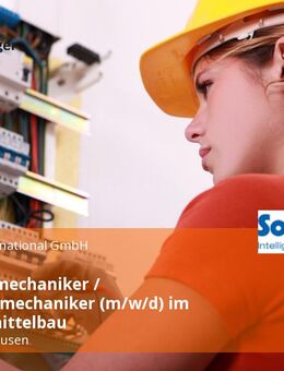 Feinwerkmechaniker / Werkzeugmechaniker (m/w/d) im Betriebsmittelbau - Zusmarshausen
