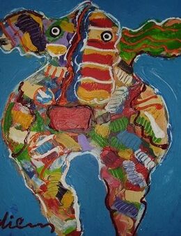 Peter Diem - "Cow Blue" - Kleve Zentrum