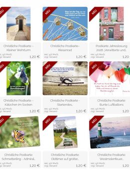 Christliche Postkarten mit Herz & Tiefgang – inspirierende Designs & Bibelverse bei Edition Katzenstein entdecken - Karten mit Pfiff und in Premiumqualität - Wilhelmshaven Zentrum