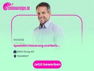 Spezialist Steuerung und Berichte Leben (m/w/d) - Düsseldorf