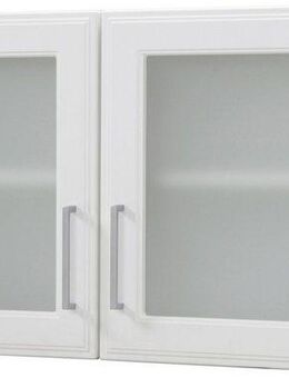 KOCHSTATION Glashängeschrank KS-Stockholm hochwertige MDF-Fronten