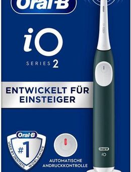 Oral-B Elektrische Zahnbürste iO Series 2, Aufsteckbürsten: 1 St., für die sanfte Reinigung