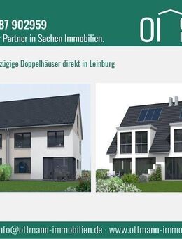 NEUBAU von modernen Doppelhäusern mit traumhaftem Blick über Leinburg - Leinburg
