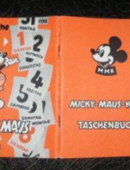 Walt Disney Sammlung Comic Rarität Zwei Micky Maus Klub Taschenbuch Orange 1970 Micky Maus Klub Ausweis 1970 - Bottrop