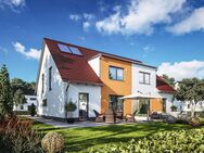 2 Doppelhaushälften, massiv gebaut, Preis inkl. Grundstück - Steinbach (Donnersberg)