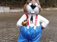 Ostern Osterhase XXL 136 cm hoch dekofigur gartendeko figur - Hergisdorf