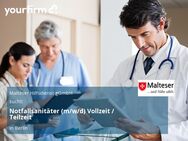 Notfallsanitäter (m/w/d) Vollzeit / Teilzeit - Berlin