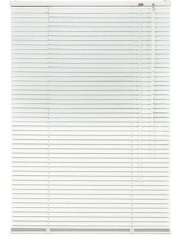 Liedeco Jalousie Aluminium-Jalousie, mit Bohren, freihängend, Aluminium