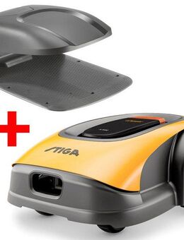 STIGA GARDEN Rasenmähroboter »A 500«, bis 700 m² Rasenfläche, kabellos, kostenlose Konnektivität