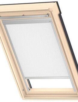 Verdunklungsrollo DBL P08 4288, VELUX, verdunkelnd, ohne Bohren, in Führungsschienen, VELUX »Pick & Click!«, alufarbene Führungsschienen & Griffleiste