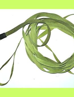 ❗7,5 m Hunde-Leine aus 15 mm Gurtband Neongelb - Dassel