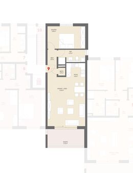 Neubau: 2-Zimmer Obergeschoss mit Balkon im Kanderpark, Binzen Nr.9 - VERKAUFT - Binzen