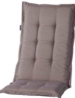 Madison Hochlehnerauflage Panama, 123 cm, TOPSELLER!, (Auflage für Hochlehner, OTTOs Choice), passend für Hochlehner, taupe